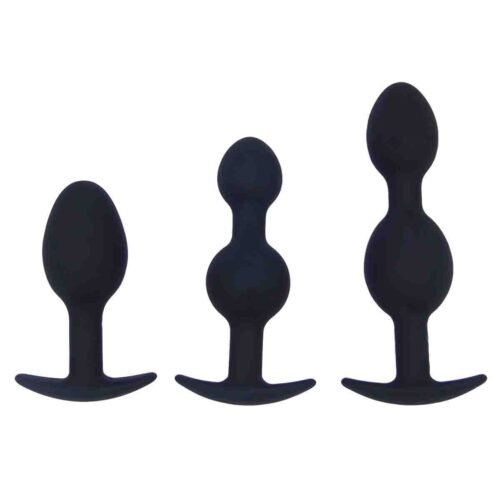 Silicone Steel Ball Women's Toy Three-piece Set