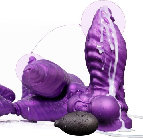 Monster Cock Toy Dildo w/ Ejaculation Feature