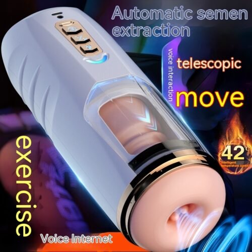 Airplane Bottle Automatic Device Sexy Electric Telescopic Trainer