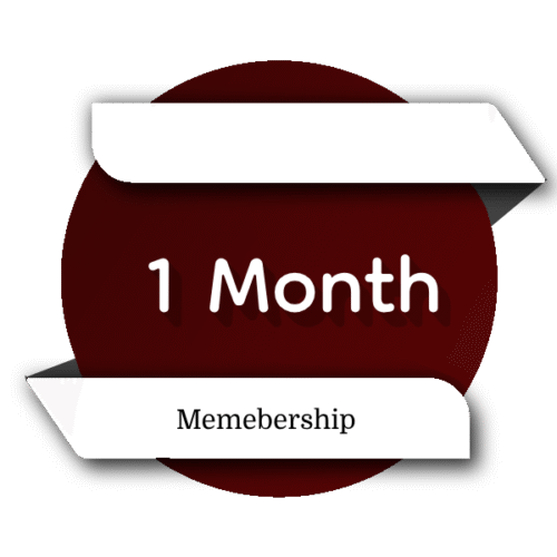 1 Month Membership